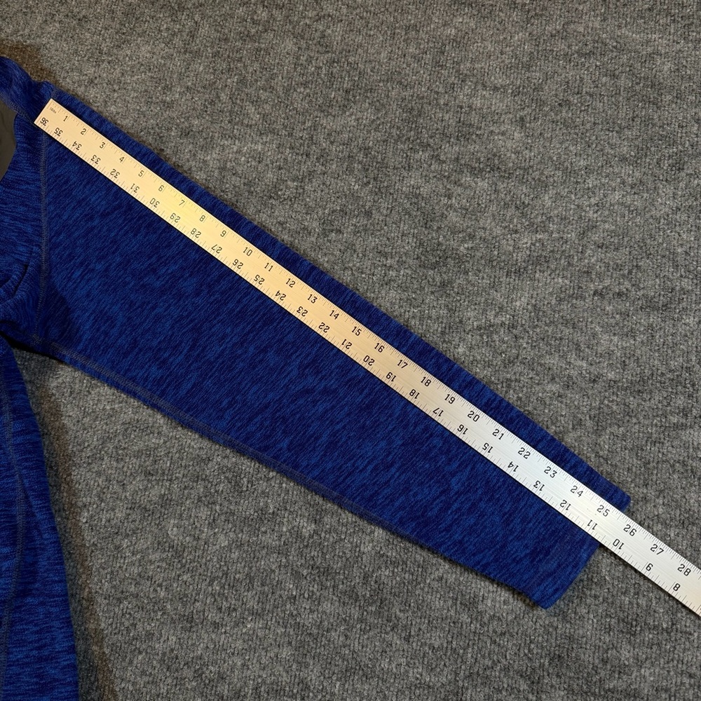 Eddie Bauer First Ascent Men's 1/2 Zip Lightweight Fleece Pullover L Blue - Picture 9 of 10